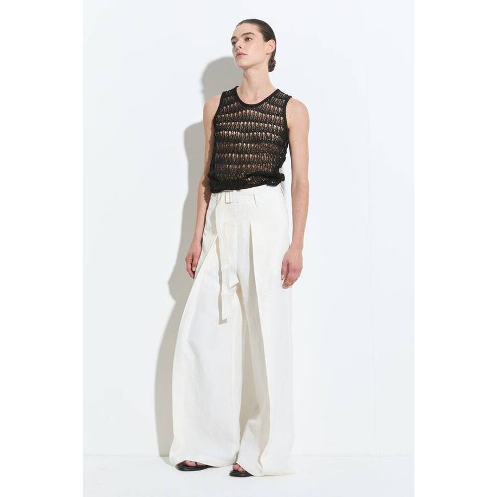 Christian Wijnants Pomello Wide Leg Pants in Off White Fr 34 XS
